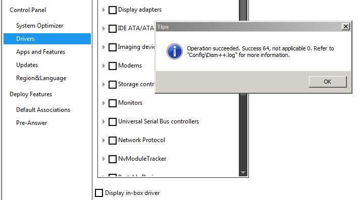 How to copy motherboard drivers from DVD to installable executable?-dism.success.jpg