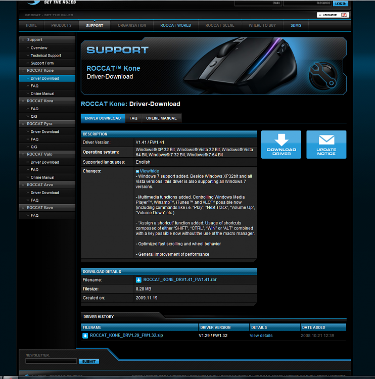 Download Roccat Kone Driver Download Roccat Kone Driver