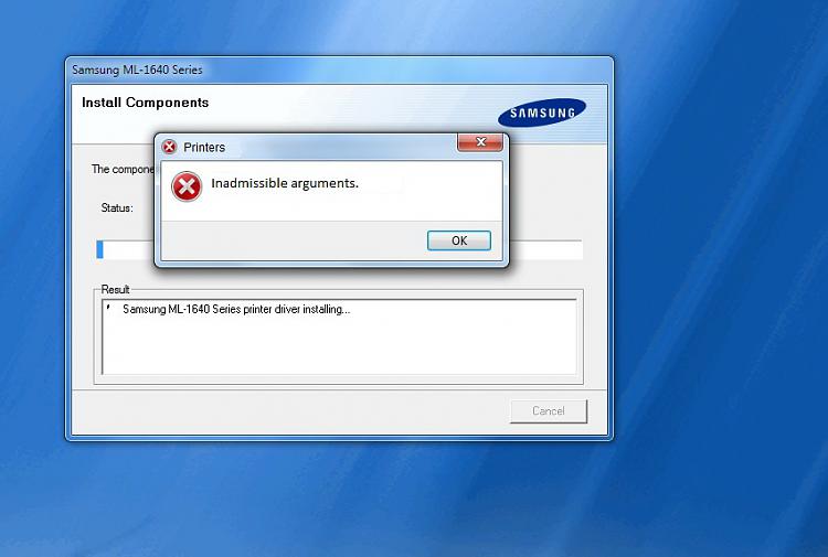    Samsung Ml 1640 Series  Win 7 -  11