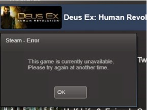 why do I keeping getting &quot;Game Unavailable&quot; DeusX HR-deusex.jpg