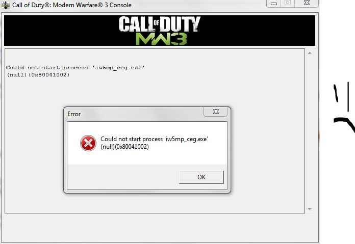Call of Duty Mw3 multiplayer error    iw5mp_ceg.exe (null)(0x80041002)-mw3-problems.jpg