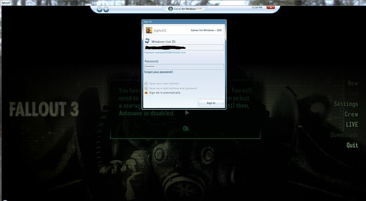 fallout 3 password