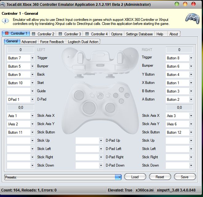 NFS Rivals / gamepad, help-xbox-360ce.jpg