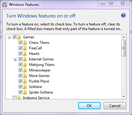 What Games Are Included With Windows 7?