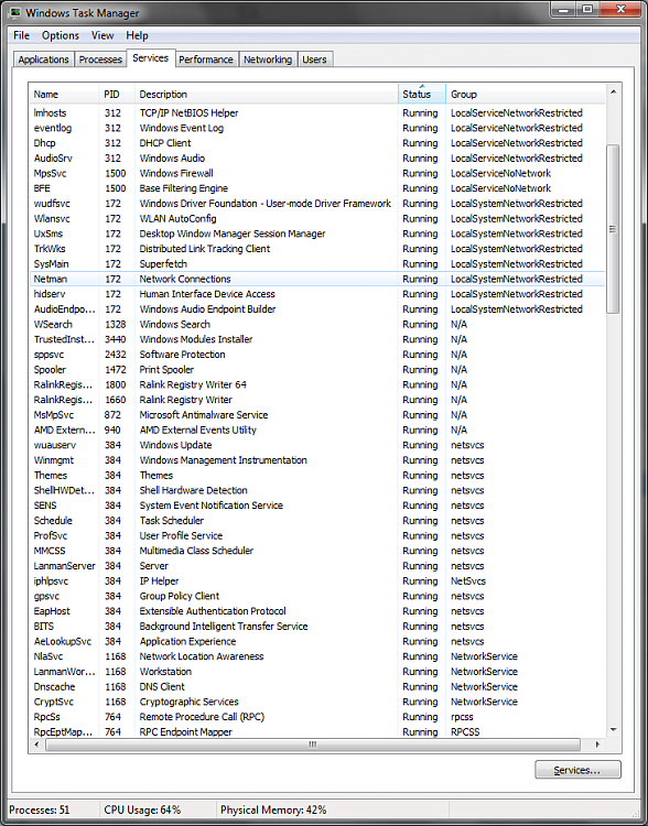 Vista Windows Update High Cpu