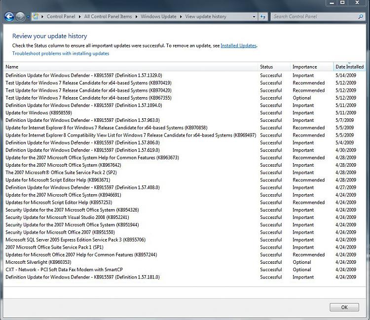 Windows7...Any Reason not to install on main comp?-7100-updates.jpg