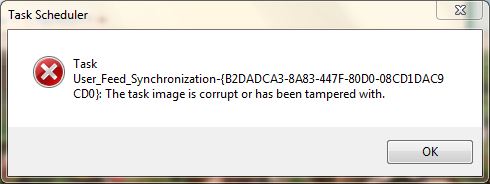 User_Feed_Synchronization the task image is corrupt or has been tamper-taskschederr.jpg