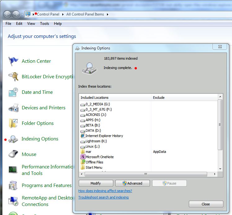 Lost abilty to open files with windows explorer-index-complete.jpg