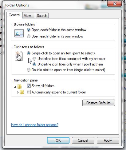 Folder navigation in Windows 7-single-click-open-option.jpg