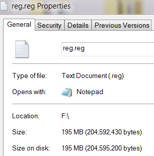 why is my full registry only 14.3 KB-reg.png