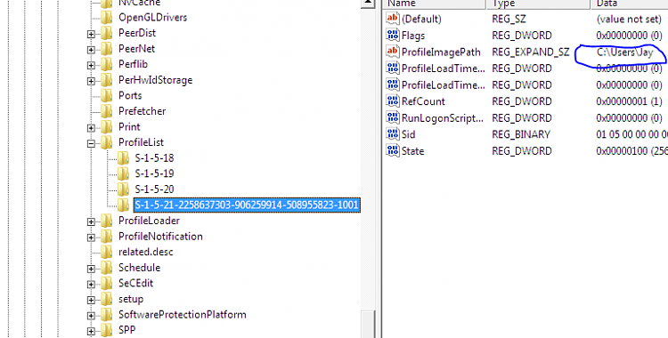 Hidden Admin account default profile problem-regeditjay.png