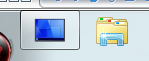 When I click Windows Explorer, it shows on &quot;show desktop&quot; shortcut-highbo.png