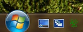 When I click Windows Explorer, it shows on &quot;show desktop&quot; shortcut-quicklaunch.jpg