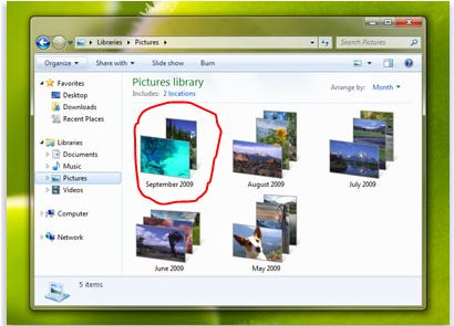 How to make my pictures display this way in Libraries-pictures.jpg