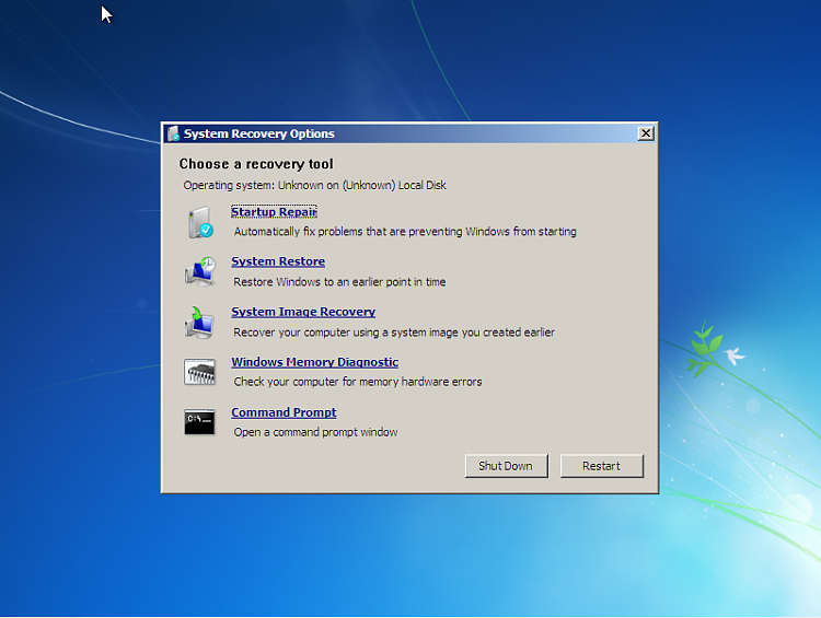 Windows 7 Repair Disc: Can skip straight to command prompt?-loading05.png