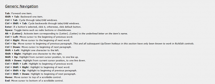 Which Shortcut Keys are available?-generic-navigation-hotkeys.png