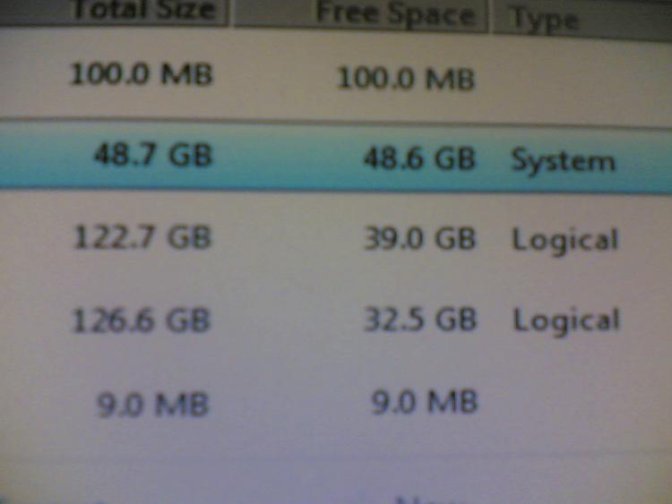 How do I return or mix back these &quot;unallocated&quot; space?-neroc-003-.jpg