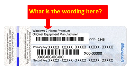 How can I wipe clear all data on pre-owned/used PC?-coa-wording.png