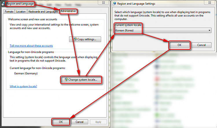 Successfully Installed Korean Language Doesn't Work-korean_locale.png