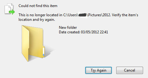 Error  message when renaming folders-image1.jpg