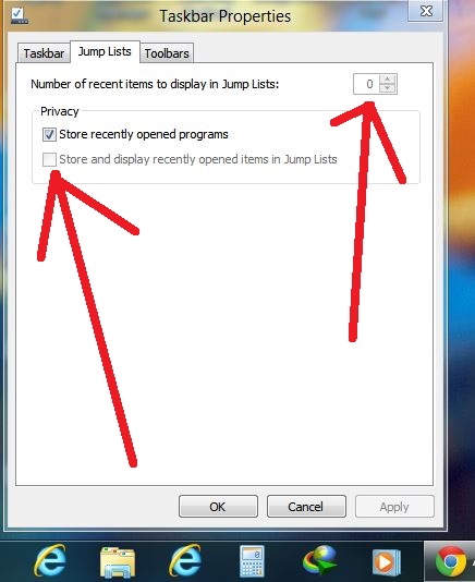 windows 7 jumplist only showing pin-unpin-close option !!!-jumplist-uncheck.jpg