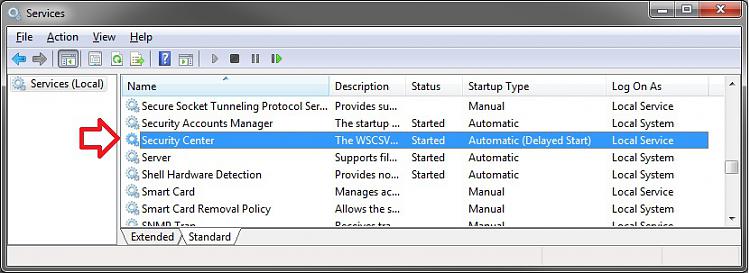 Windows Security Center service cannot be started-services.jpg