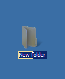 Create and then rename a new folder-folder1.png