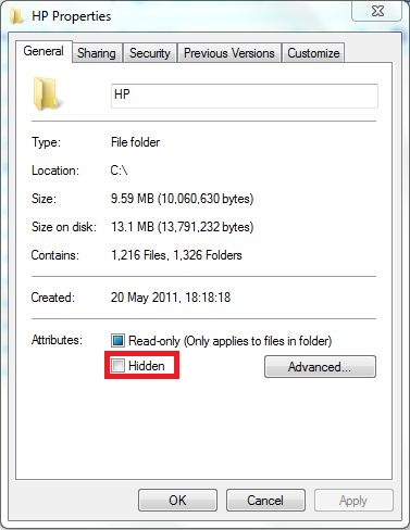 Windows Explorer DOES NOT detect any data in any partitions.-hidden-folders.jpg
