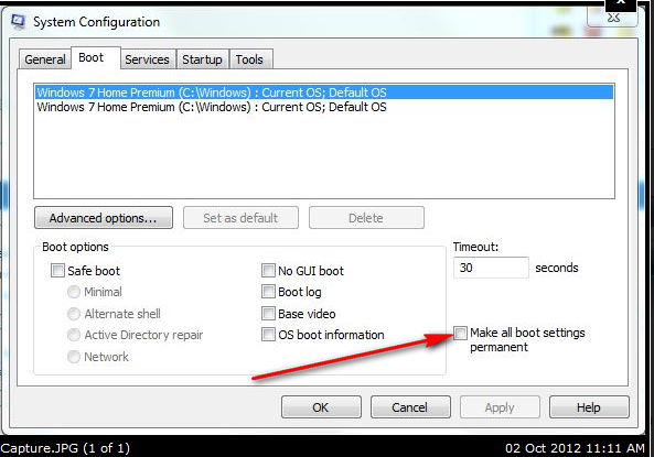 Two boot options in MSCONFIG-boot-pic.png