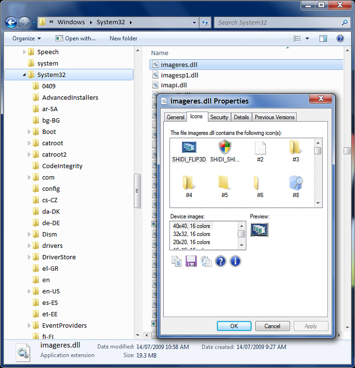 Expanding the downloads folder in Windows explorer-223446d1343364410-icon-16-missing-imageres-dll-even-after-replacing-new-iconviewer2.png