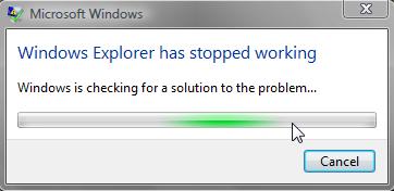 &quot;Windows Explorer has stopped working&quot; when attempting to copy-windows_explorer_has_stopped_working.jpg