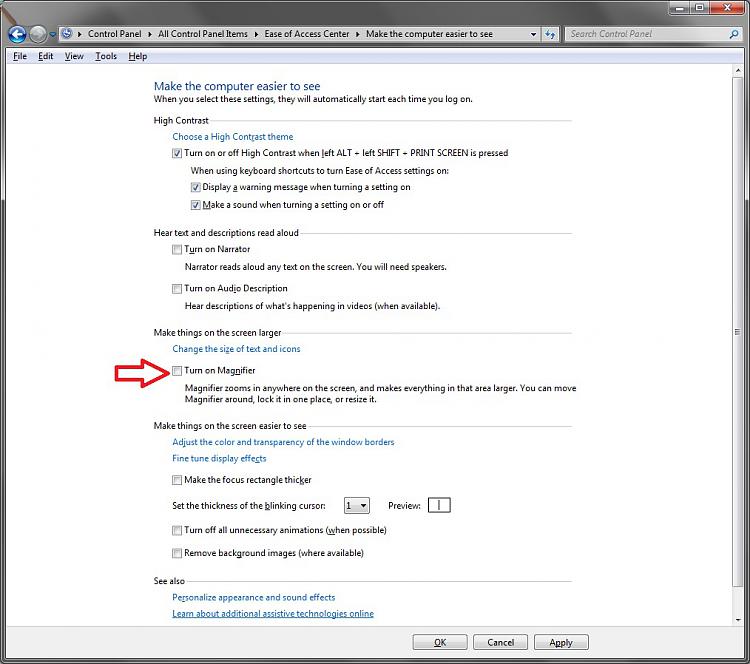 Keep getting Magnifier popup in Windows 7-ease_of_access.jpg