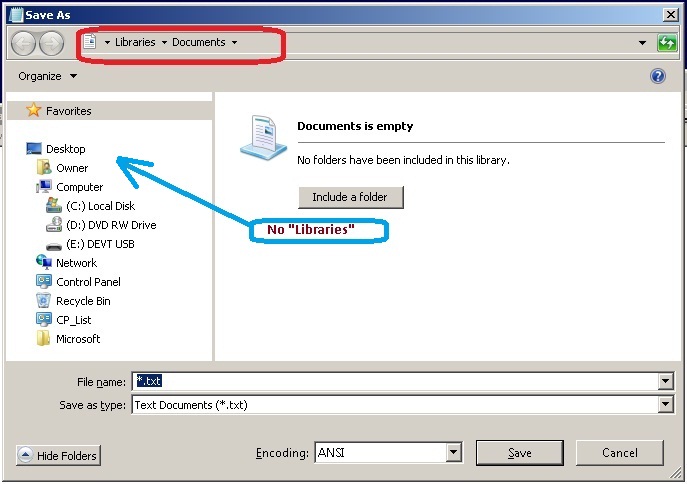 Can I hide &quot;Owner&quot; folder in Windows Explorer?-3_saveas.jpg