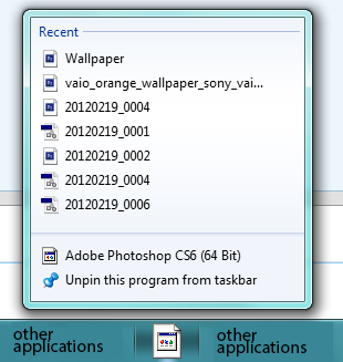 The icon shows in taskbar as &quot;unknown icon&quot;-capture.png