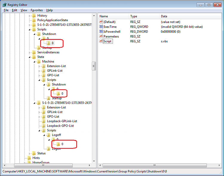 cannot shutdown after using shutdown script-shutdown-reg.png