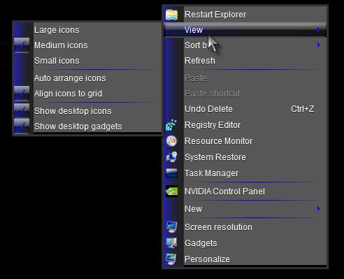 Desktop icons are positioned on the taskbar!-desktop.jpg
