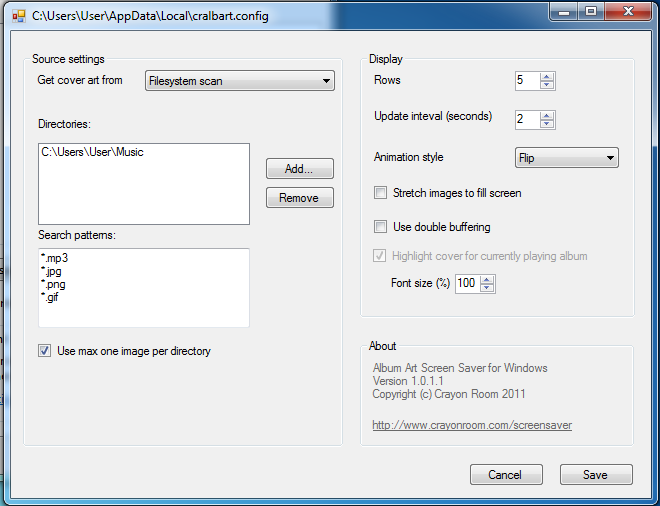 Album Art Screensaver on x64 system, fix it? Or any alternatives?-1.png