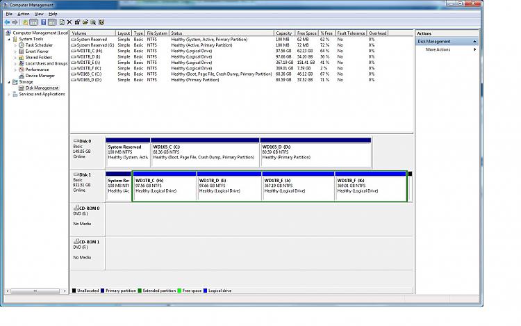 Reinstalled Windows 7  Multi-Partition Drive (Basic Disk now Dynamic)-computermanagement.jpg