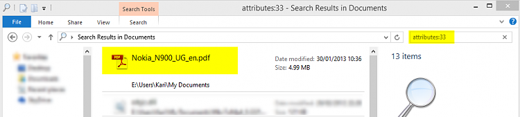 How to search for Explorer files that are read-only-attrib_search_2.png