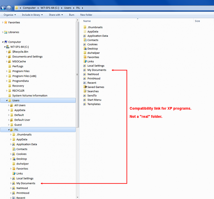 Windows 7 refuses to allow My Documents redirection-user-folder-after-my-folders-relocated-.png