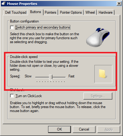 Mouse  control, selecting a shortcut without opening it.-single-click2.png