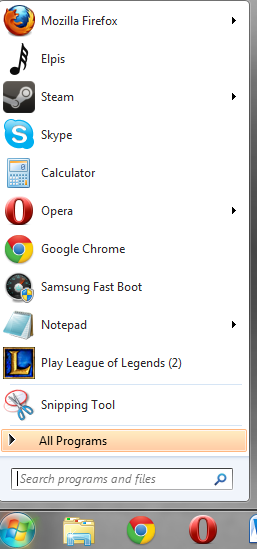 Problems with Naming Files-start-menu-problems.png