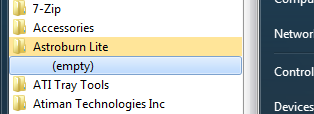 Most start menu program folders say (empty)-untitled.png