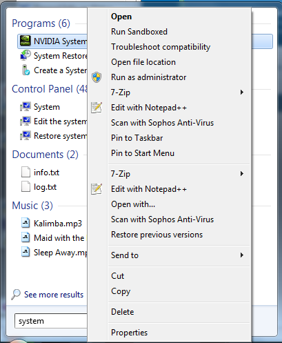 Duplicate Context menu entries in Start menu-win7ss.png