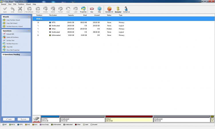 How can I merge the multiple Unused partitions in Disk Management ?-pw-snapshot.jpg