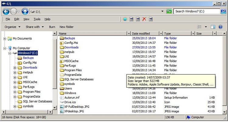 Windows 7 Windows Explorer Filter Drop Down Lists-windows7explorer.jpg