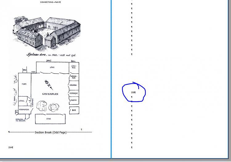 Unable to delete Greyed out para and break marks at end of document-1-pg204-204.jpg