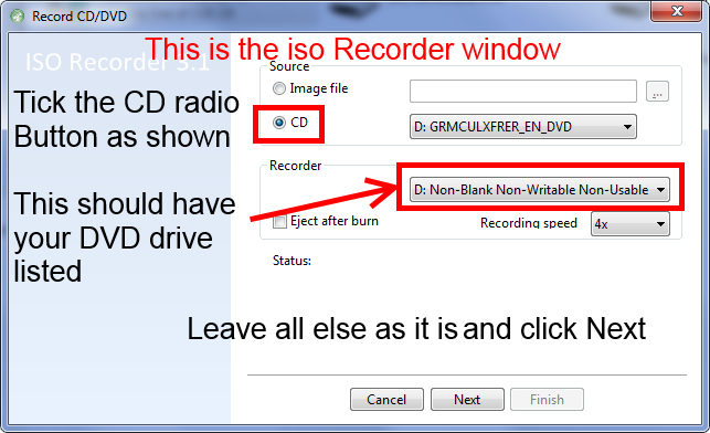 How do I copy Windows 7 Ultimate 64-Bit DVD-ROM to a DVD+R?-3-recorder-window.png