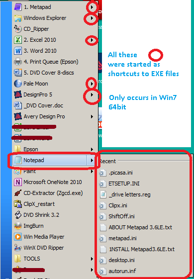 Shortcuts to EXE on Start menu Win7 64-bit, converts to menu-_start-menu-64-bit.png