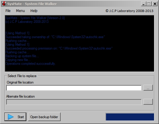 Difficulty replacing a corrupt autochk.exe file-sysmate-system-file-walker2.jpg